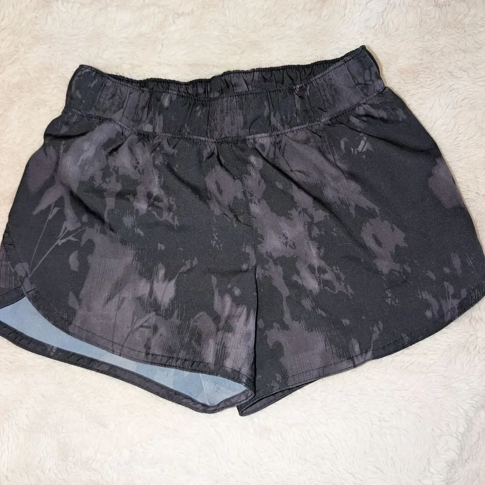 Old Navy Charcoal Patterned Athletic Shorts